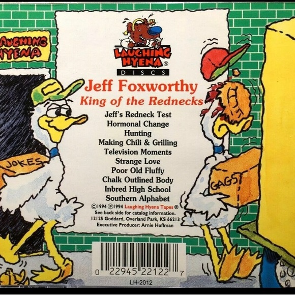 Volume 12 - Jeff Foxworthy, King Of The Rednecks - CD, VG - Picture 2 of 3